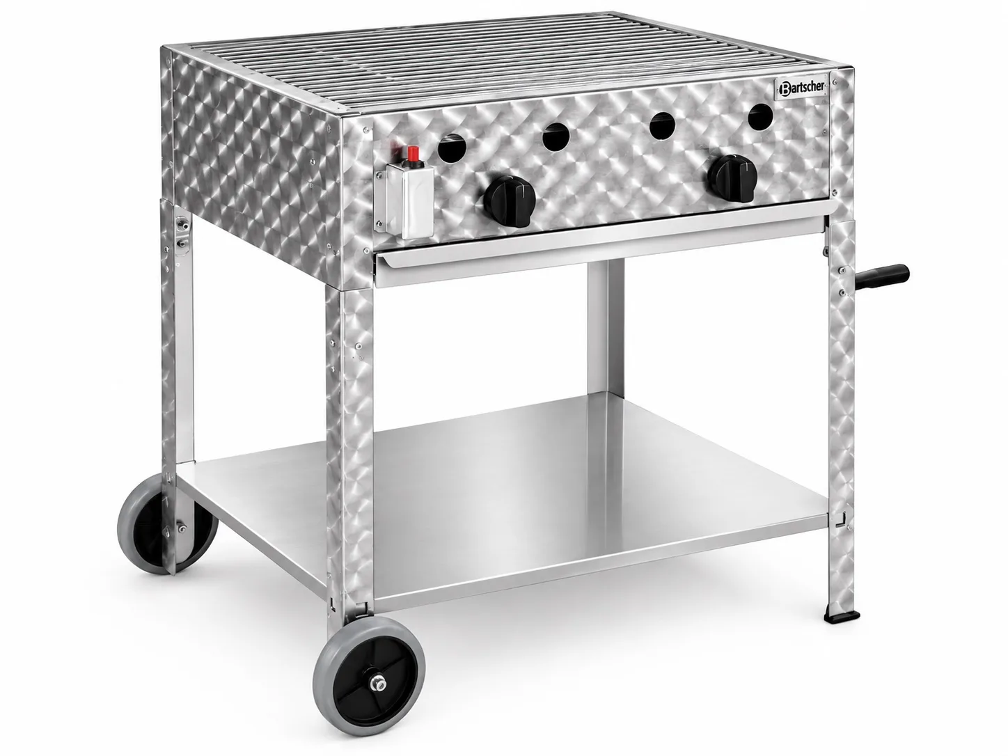 Gasgrill 3-flammig auf Wagen