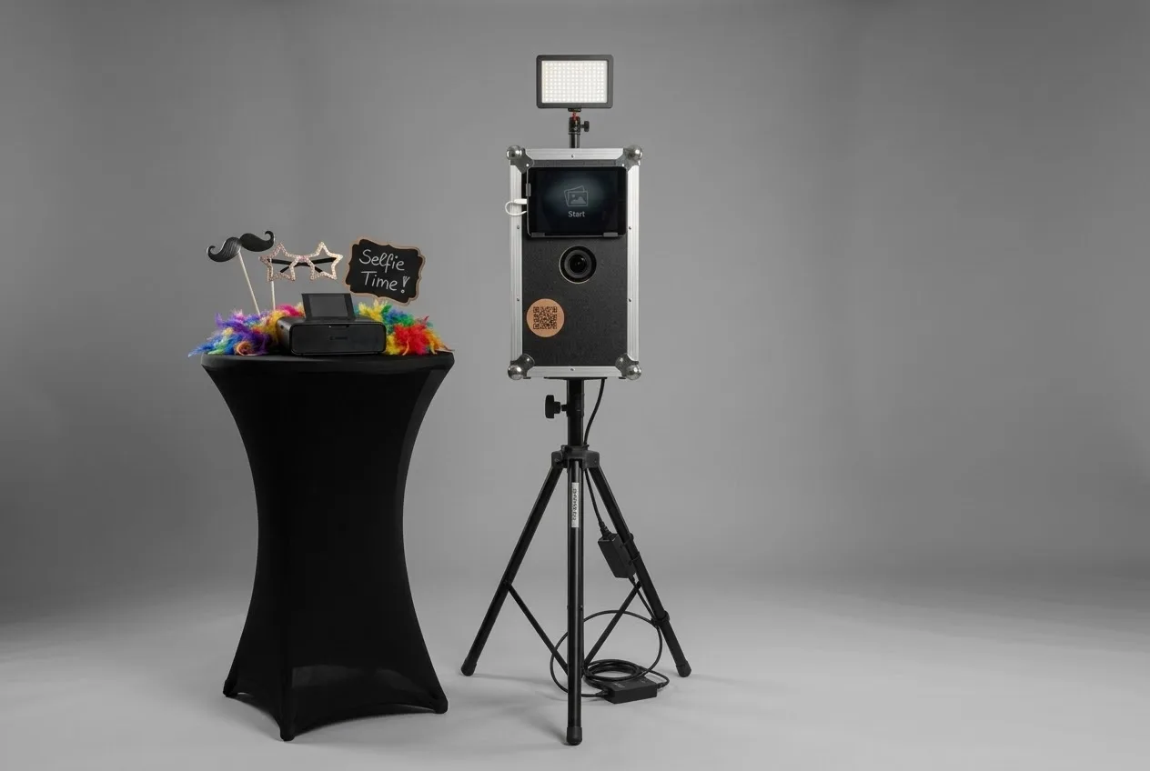 Moderne Fotobox mieten