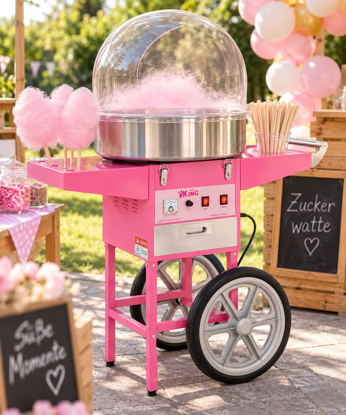 Zuckerwattemaschine